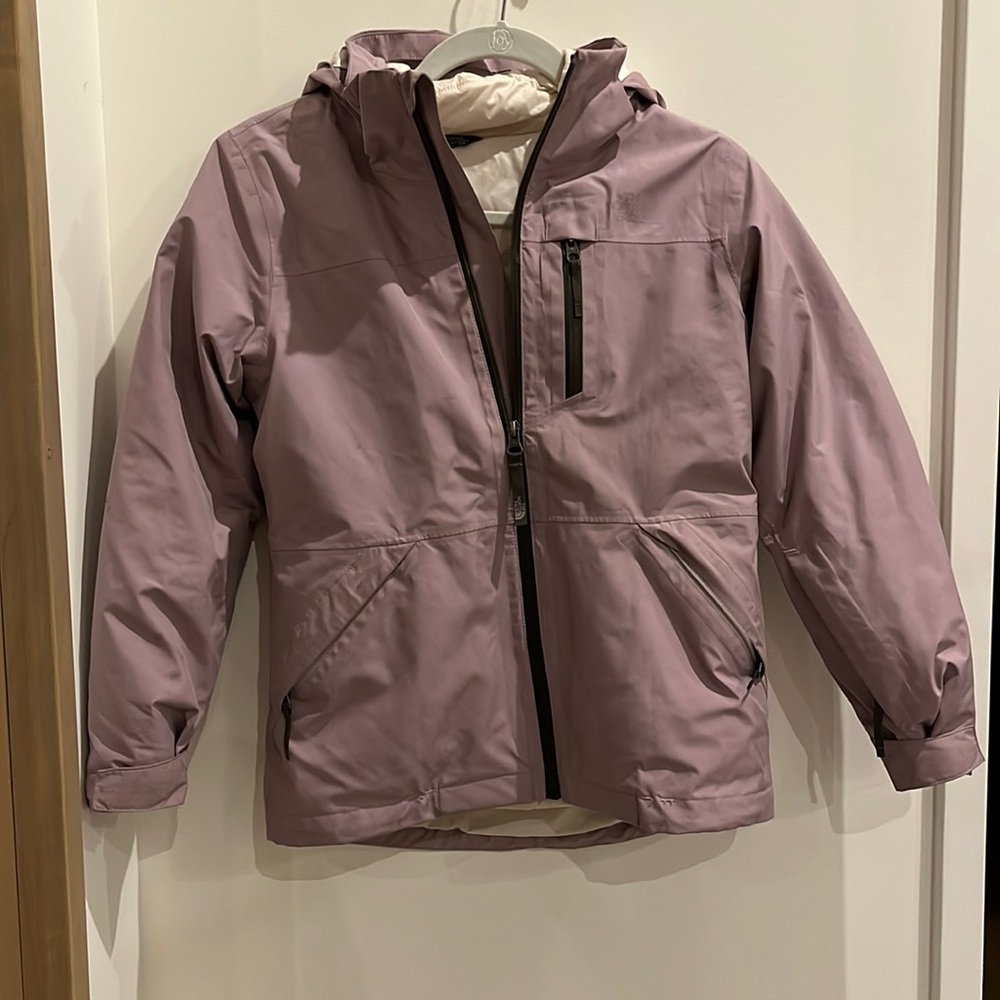Girls North Face ski jacket